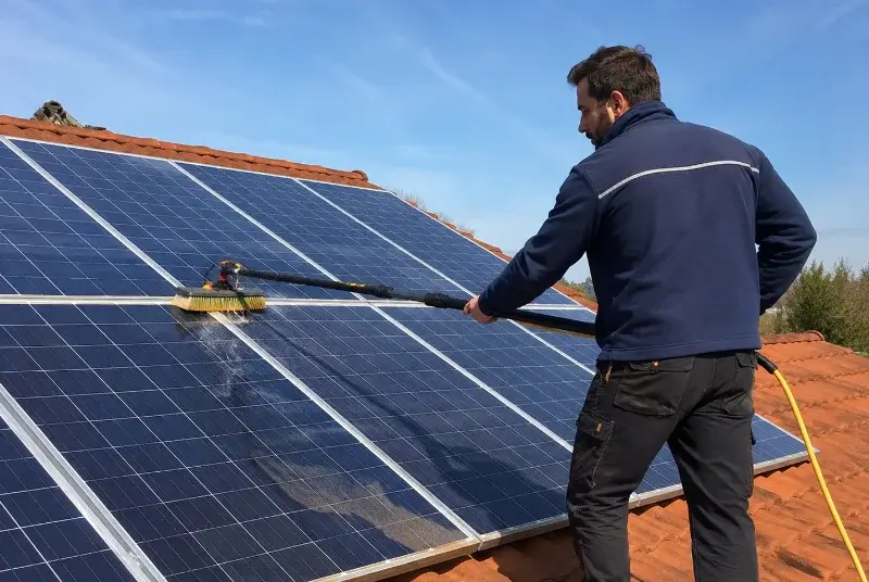 Nettoyage et entretien de panneaux solaires à Pont-Saint-Martin